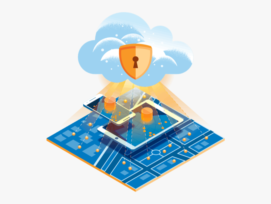 Maps And Data Illustration - Illustration, Transparent Clipart