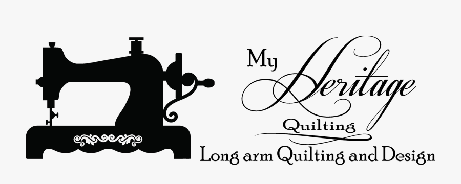 My Heritage Quilting - Vintage Sewing Machine Clipart, Transparent Clipart