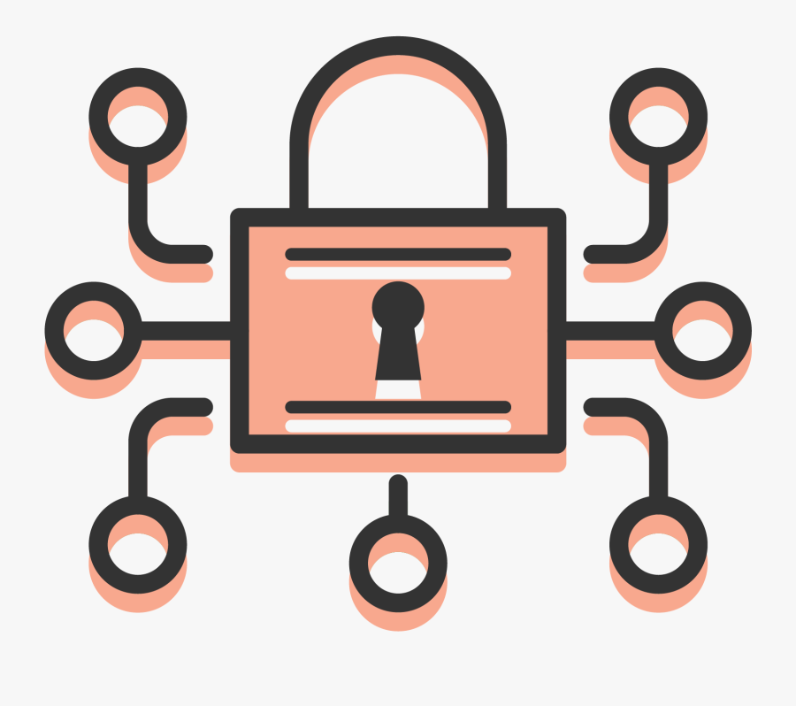 Data Protection For A New Landscape - Candado Ciber Png, Transparent Clipart