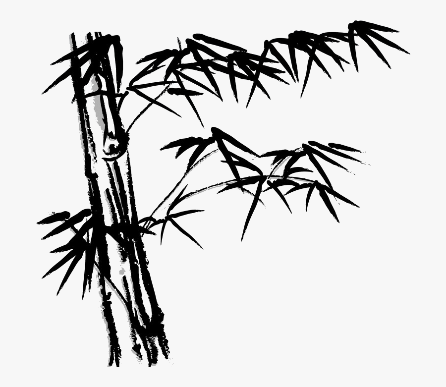 Bamboo Clip Art - Leaf Bamboo Art, Transparent Clipart