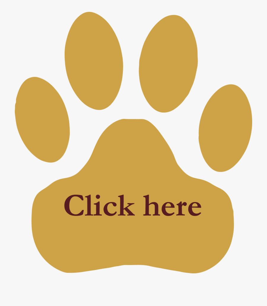 Texas State Bobcat Paw - Circle, Transparent Clipart
