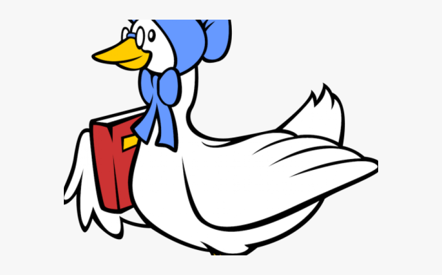 Clip Art Mother Goose - Cute Mother Goose Clipart, Transparent Clipart