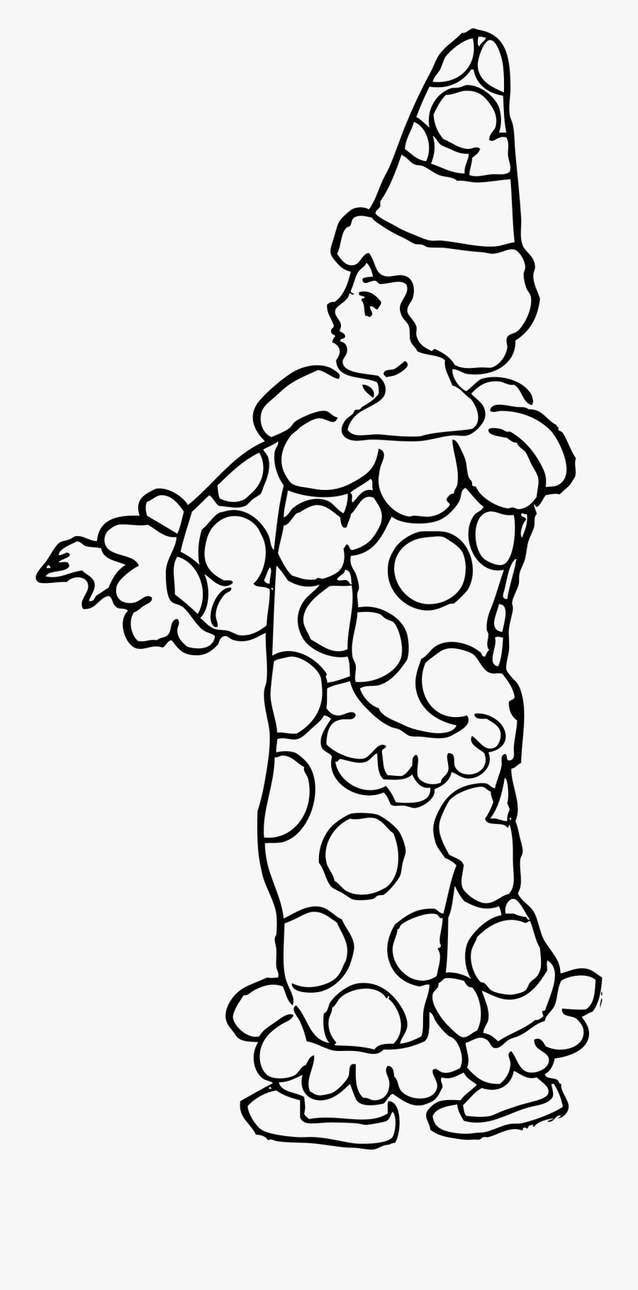 Simon Fool Clip Arts - Clowns Clipart Black And White, Transparent Clipart