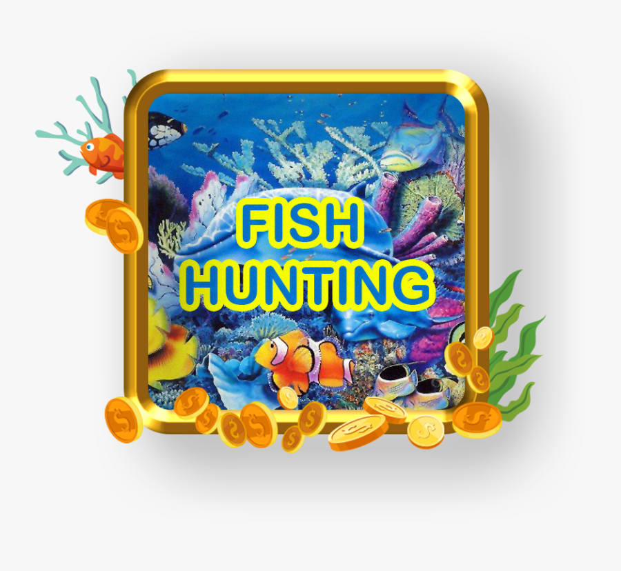 Fish Hunter Png, Transparent Clipart