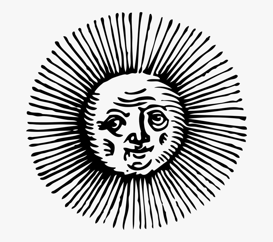 Old Sun Png, Transparent Clipart