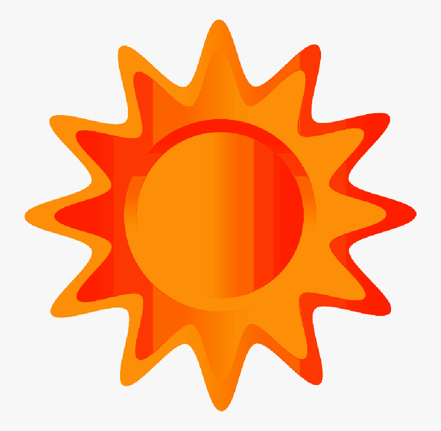 Free Pictures Heat Images - Yellow And Orange Sun, Transparent Clipart