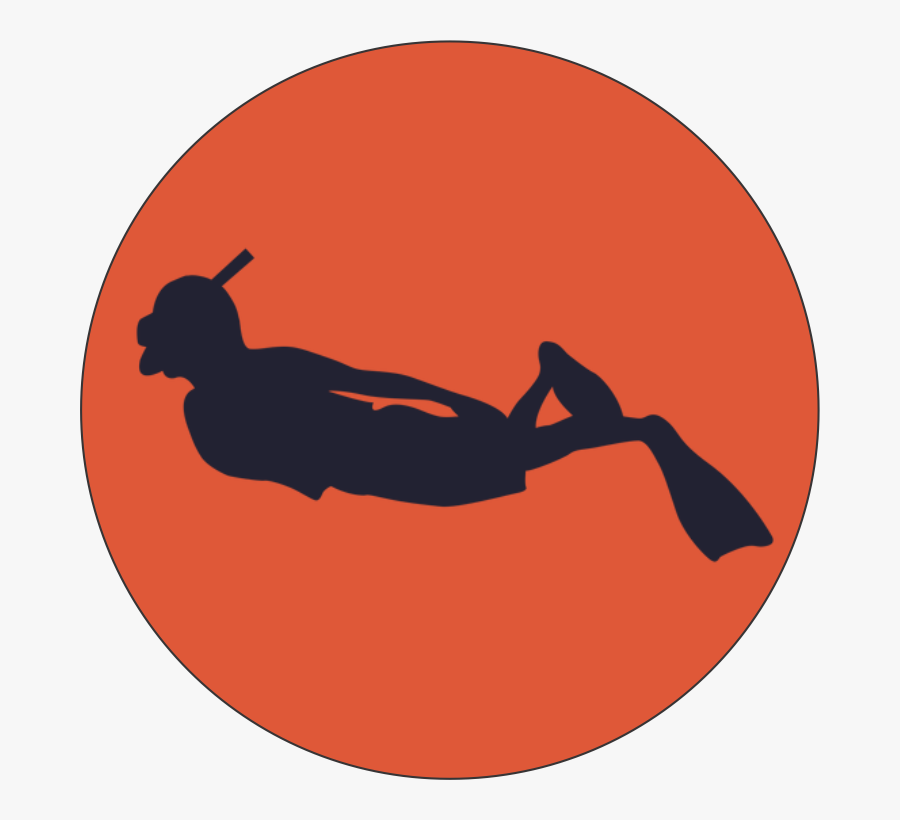 Scuba Diving, Transparent Clipart