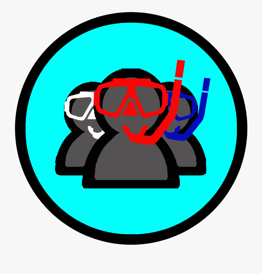 Dive Club Socials, Transparent Clipart