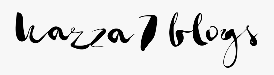 Kazza7blogs - Calligraphy, Transparent Clipart