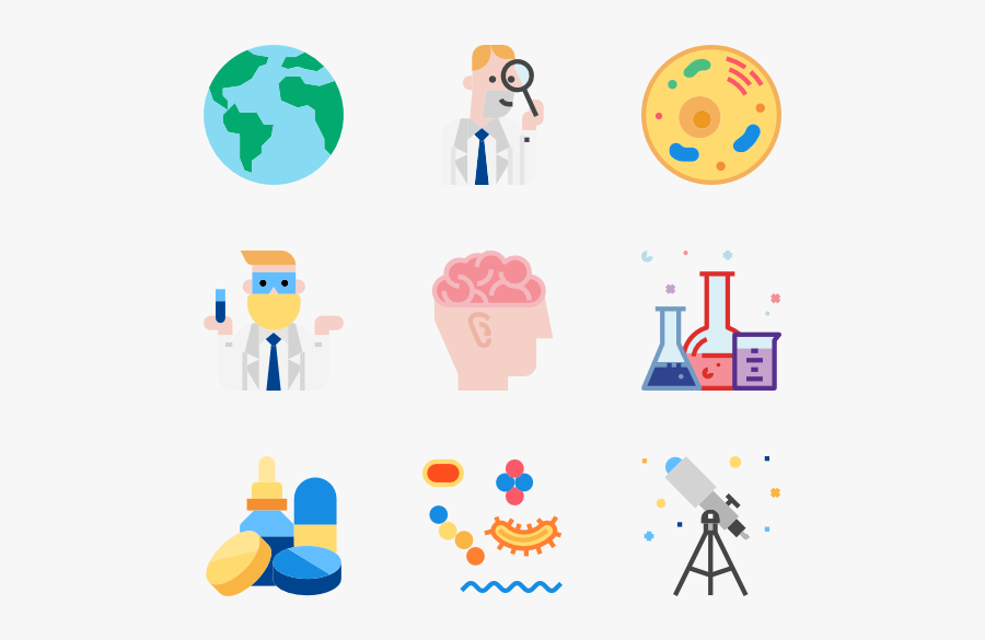 Science - Cute Science Transparent Background, Transparent Clipart