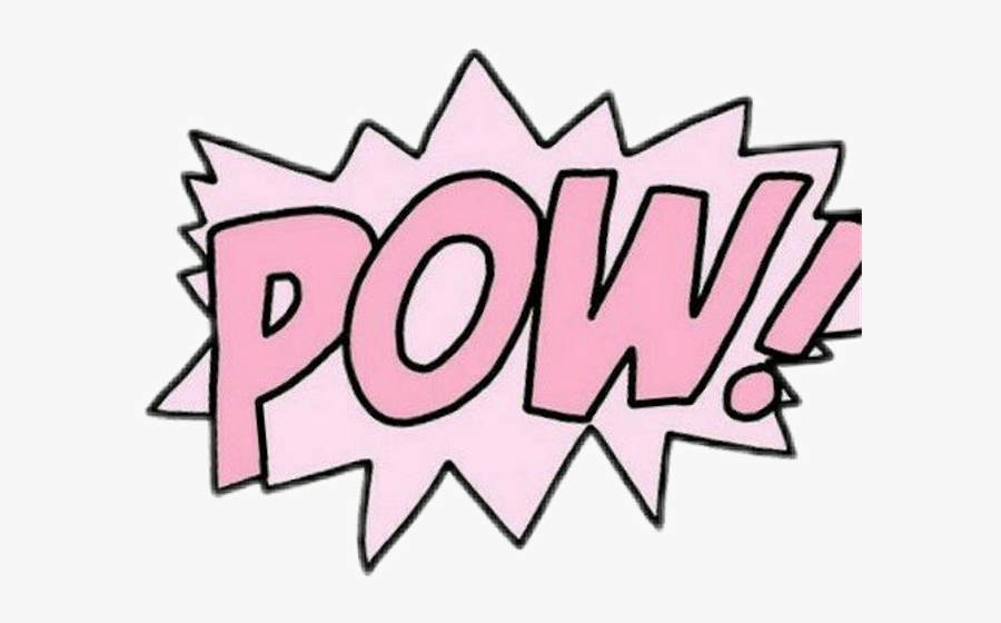 Pow Pink Clipart , Png Download - Sticker Tumblr Png, Transparent Clipart