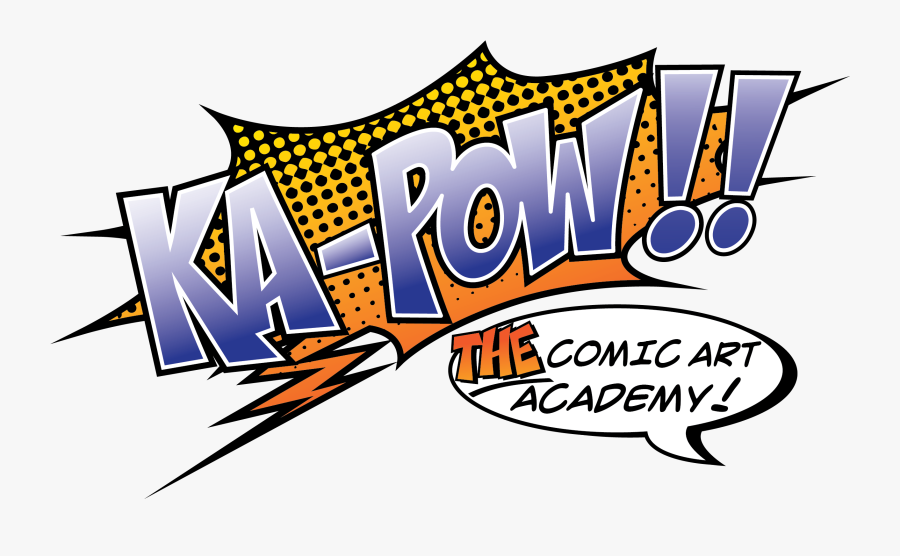 Ka-pow The Comic Art Academy, Transparent Clipart