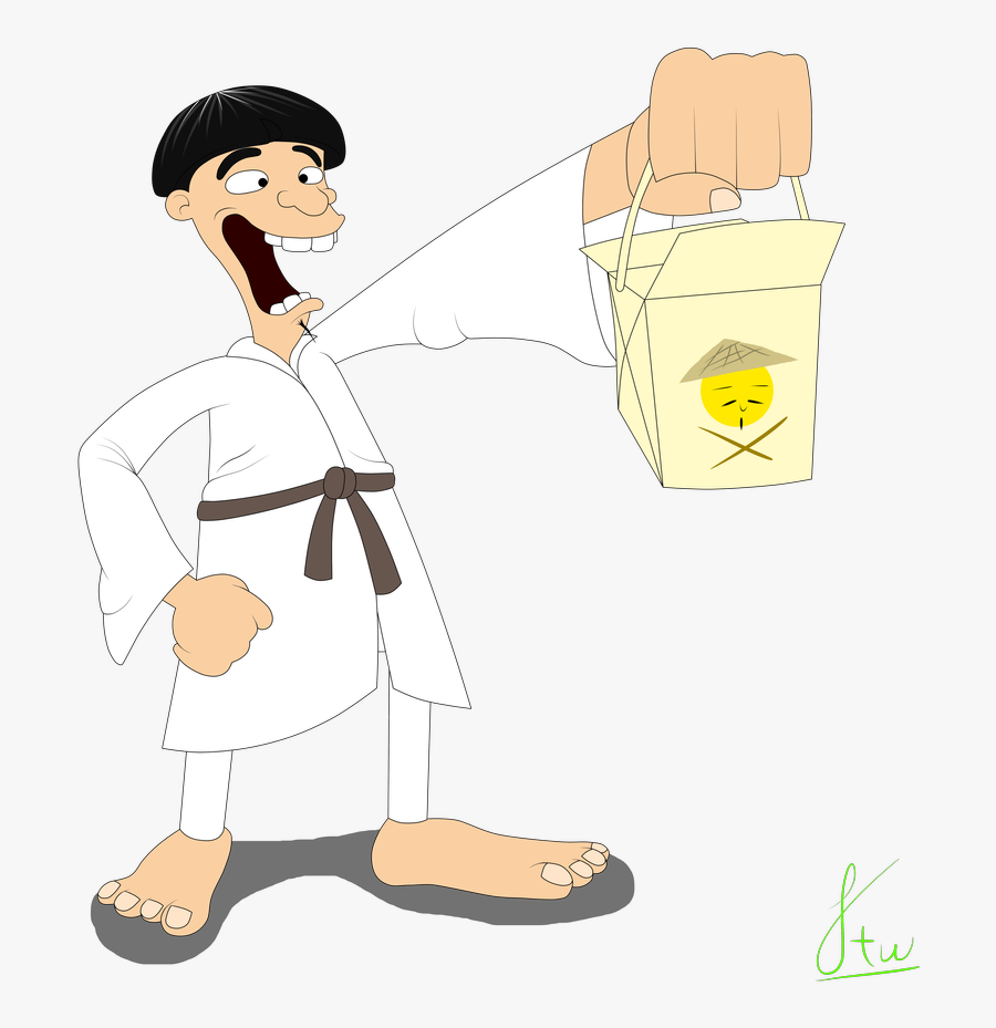 Kung Pow S Lunch By Jorgethewolf Dckyu24-pre - Cartoon, Transparent Clipart