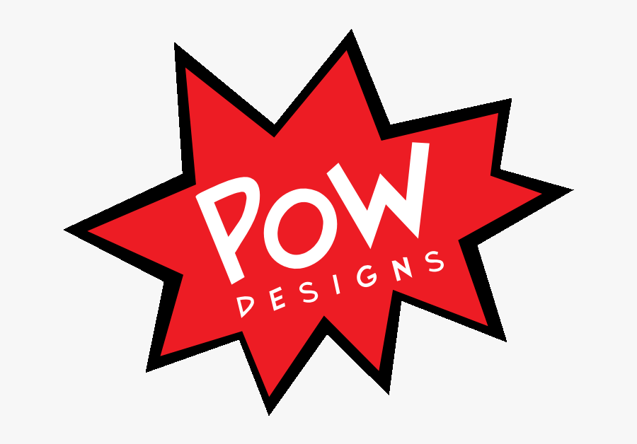 Pow Web Designs Logo, Transparent Clipart
