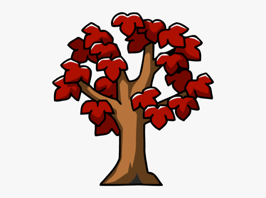 Maple Tree - Scribblenauts Tree Png, Transparent Clipart