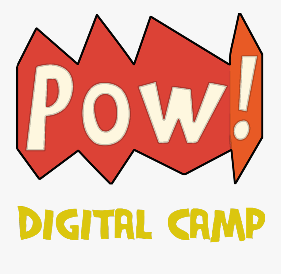 Pow Digital Camp, Transparent Clipart