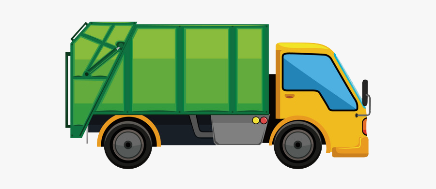 Garbage Truck Vector Graphics Car Illustration, Transparent Clipart