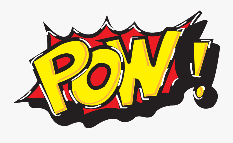 Transparent Pow Bubble Png, Transparent Clipart