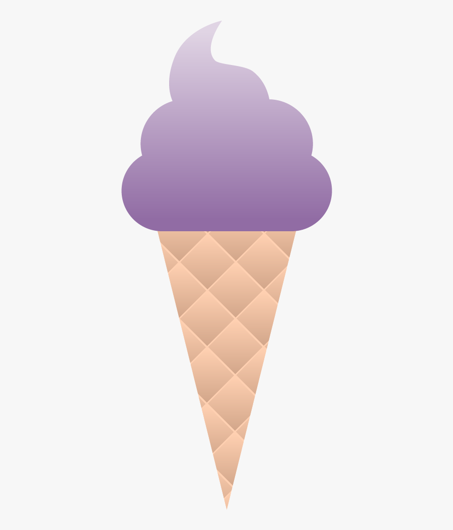 Null - Ice Cream Cone, Transparent Clipart