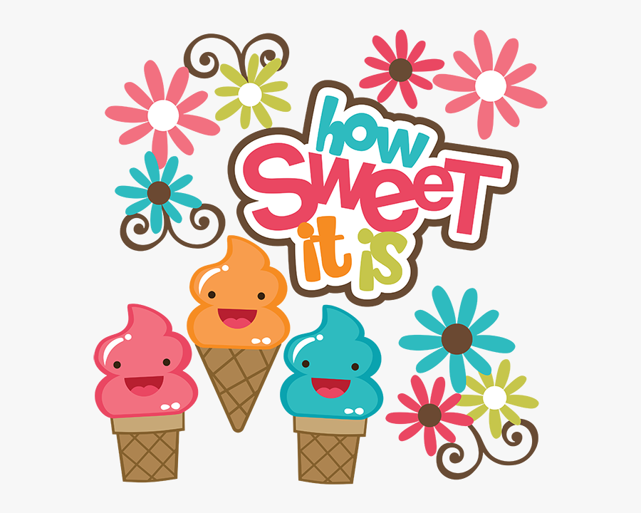 Ice Cream Sundae Bar Clipart, Transparent Clipart