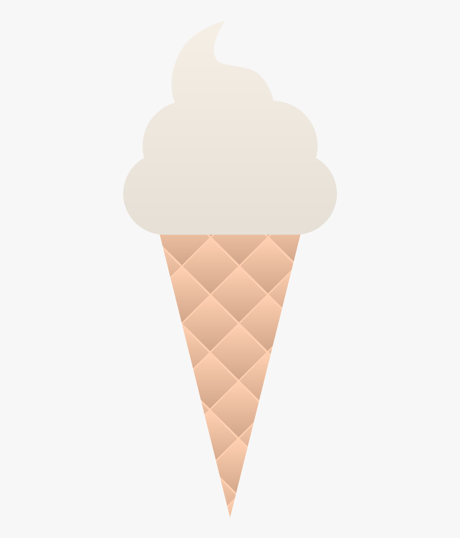 Null - Ice Cream Cone, Transparent Clipart