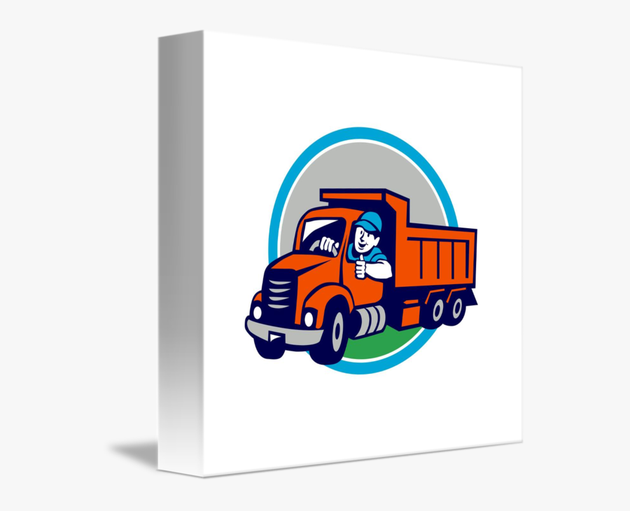 Clip Dump Cartoon - Cartoon Clip Art Images Of Dump Trucks, Transparent Clipart