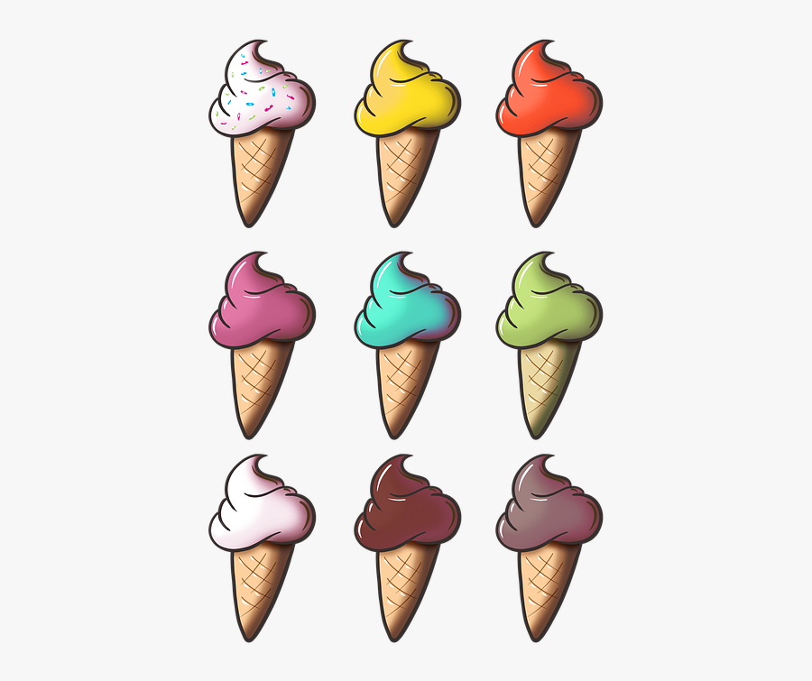 Free Photo Ice Cream - Cone Ice Cream, Transparent Clipart