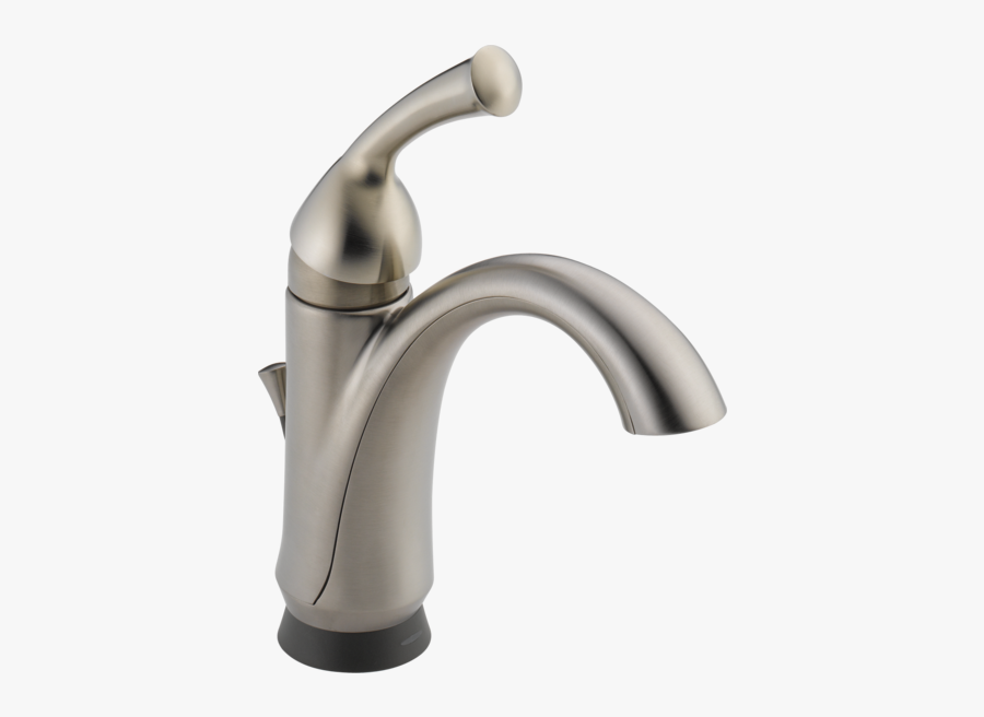 Clip Art Deltafaucets Com - Single Hole Bath Faucet Delta, Transparent Clipart