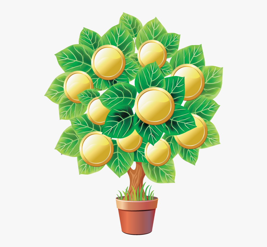 Faucet Financial Wealth Gold Tree Bitcoin Cryptocurrency - Btc Flow, Transparent Clipart