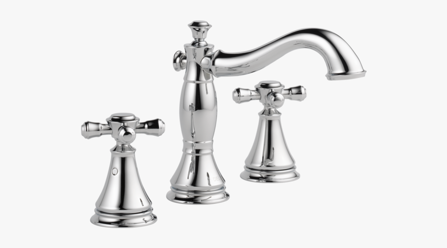 Clip Art Deltafaucets Com - Delta Cassidy Widespread Faucet, Transparent Clipart