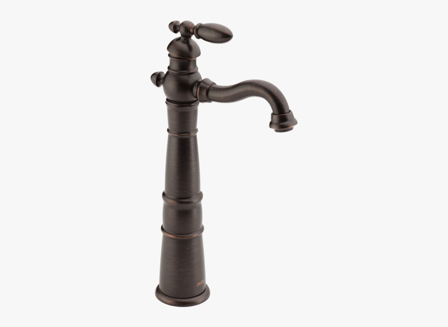 Single Hole Faucet Vessel Sink, Transparent Clipart