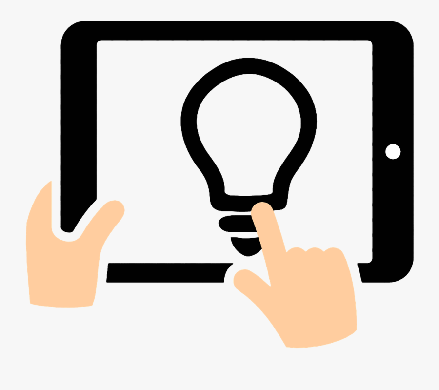 Creative Device Tap Free Picture, Transparent Clipart
