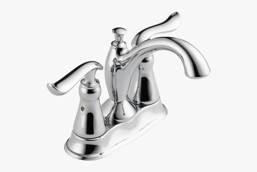 Clip Art Bathroom Faucets Showers Toilets - Delta Linden 4 Faucet, Transparent Clipart