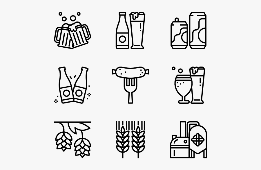 Beer - Holi Icon, Transparent Clipart