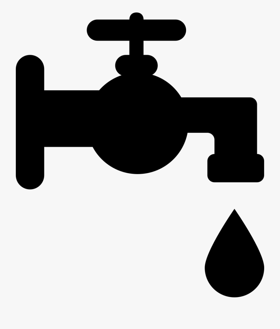 Transparent Bathroom Symbol Png - Faucet Icon Png, Transparent Clipart