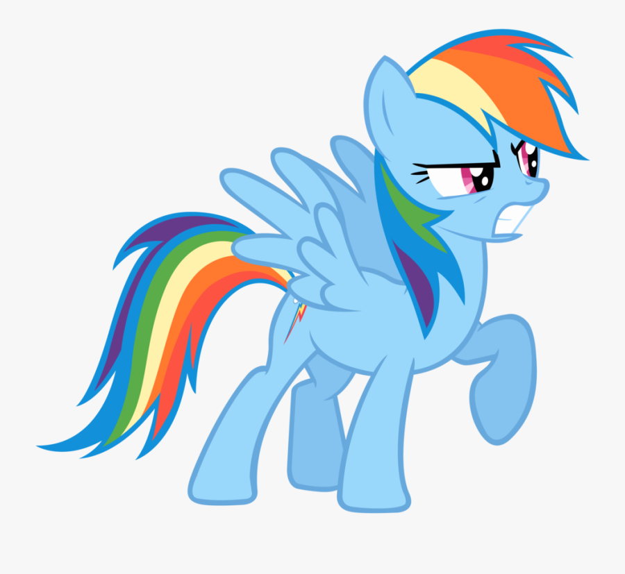 Rainbow Dash Vector Clipart , Png Download - My Little Pony No Background, Transparent Clipart