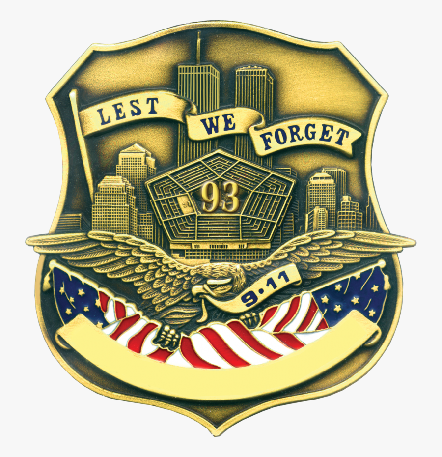 9-11 Metropolitan Badge - 9 11 Commemorative Badges, Transparent Clipart