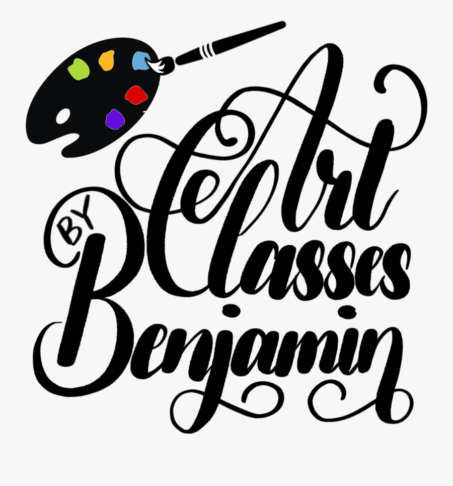 Art Classes By Benjamin - Calligraphy, Transparent Clipart
