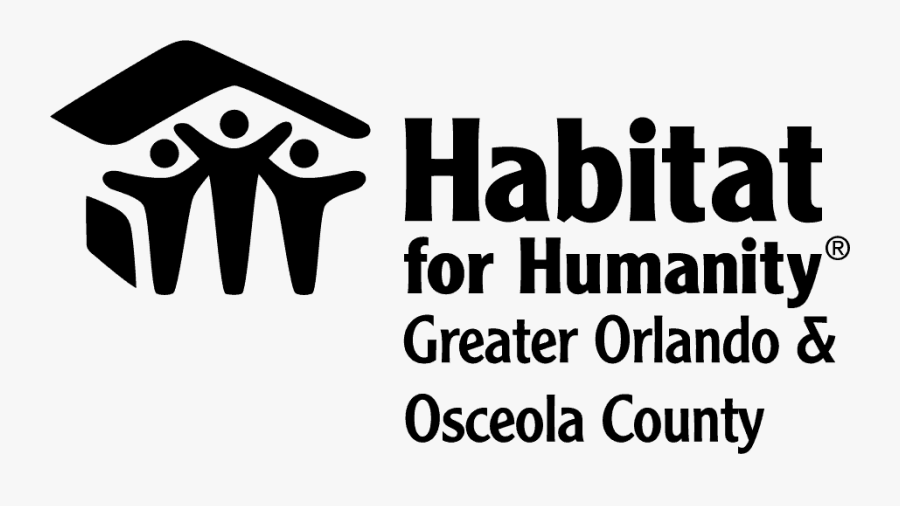 Habitat For Humanity Greater Orlando & Osceola County - Habitat For Humanity Greater Orlando & Osceola, Transparent Clipart
