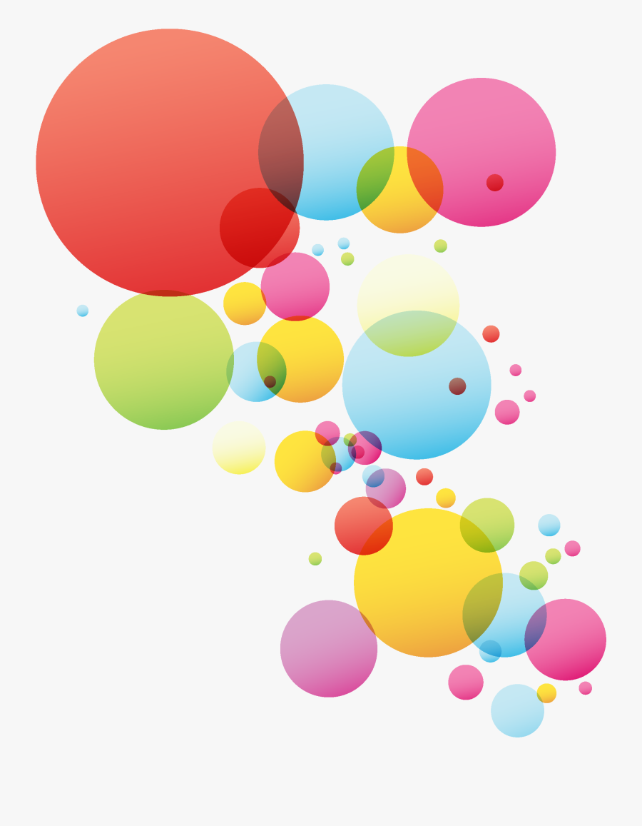 Kisspng Circle Color Clip Art Colored Circles Bubble - Circle Vector, Transparent Clipart