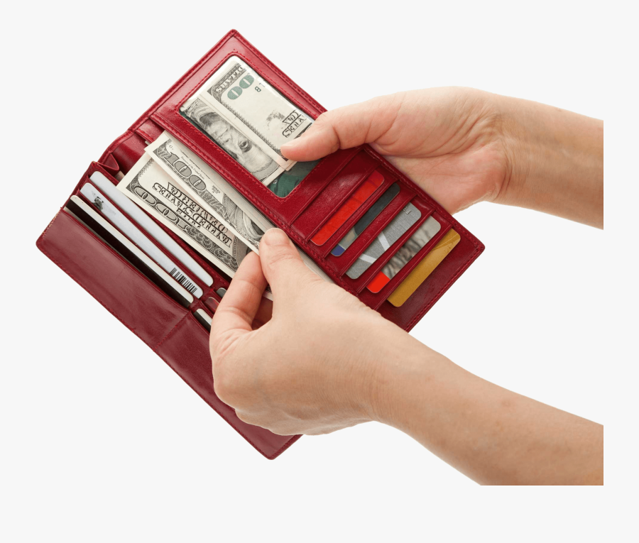 Transparent Empty Wallet Clipart - Wallet Money Png, Transparent Clipart