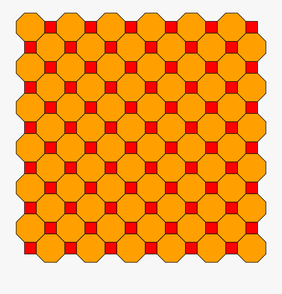 Gucci Micro Gg Supreme Bifold Wallet Clipart , Png - Euclidean Tilings By Convex Regular Polygons, Transparent Clipart