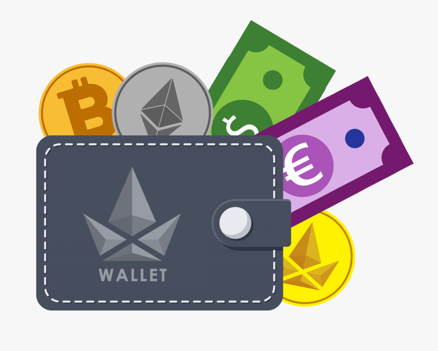 Multi Currency Wallet, Transparent Clipart