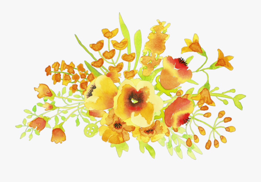 #mq #yellow #bouquet #flower #flowers #garden - Romantic Anniversary Wishes For Husband, Transparent Clipart