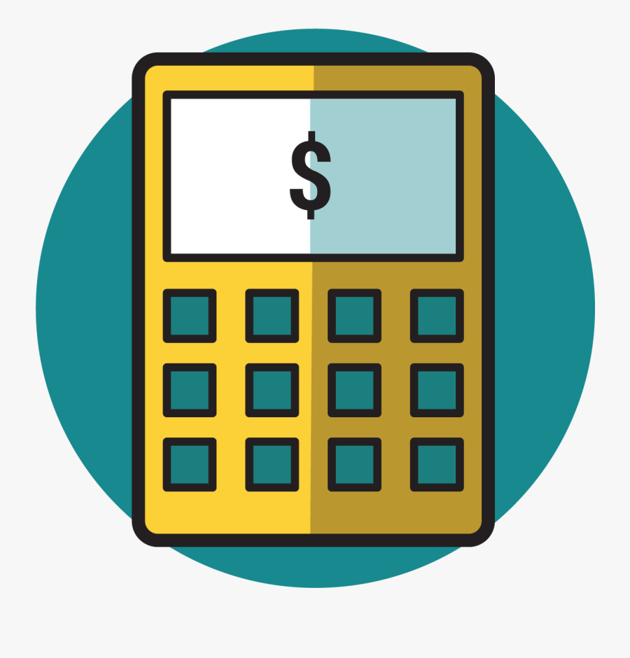 Library Calculator - Mobile Phone, Transparent Clipart