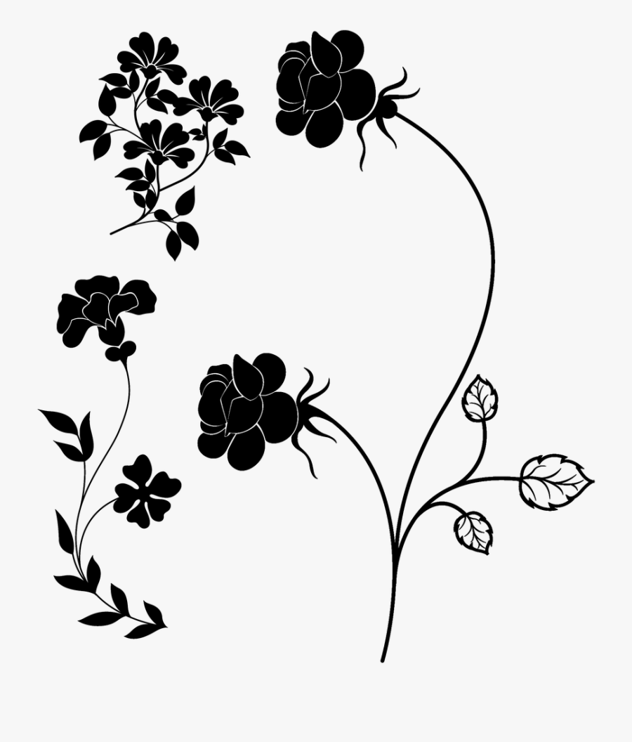 Flowers Garden Leaves Free Picture - Garden, Transparent Clipart
