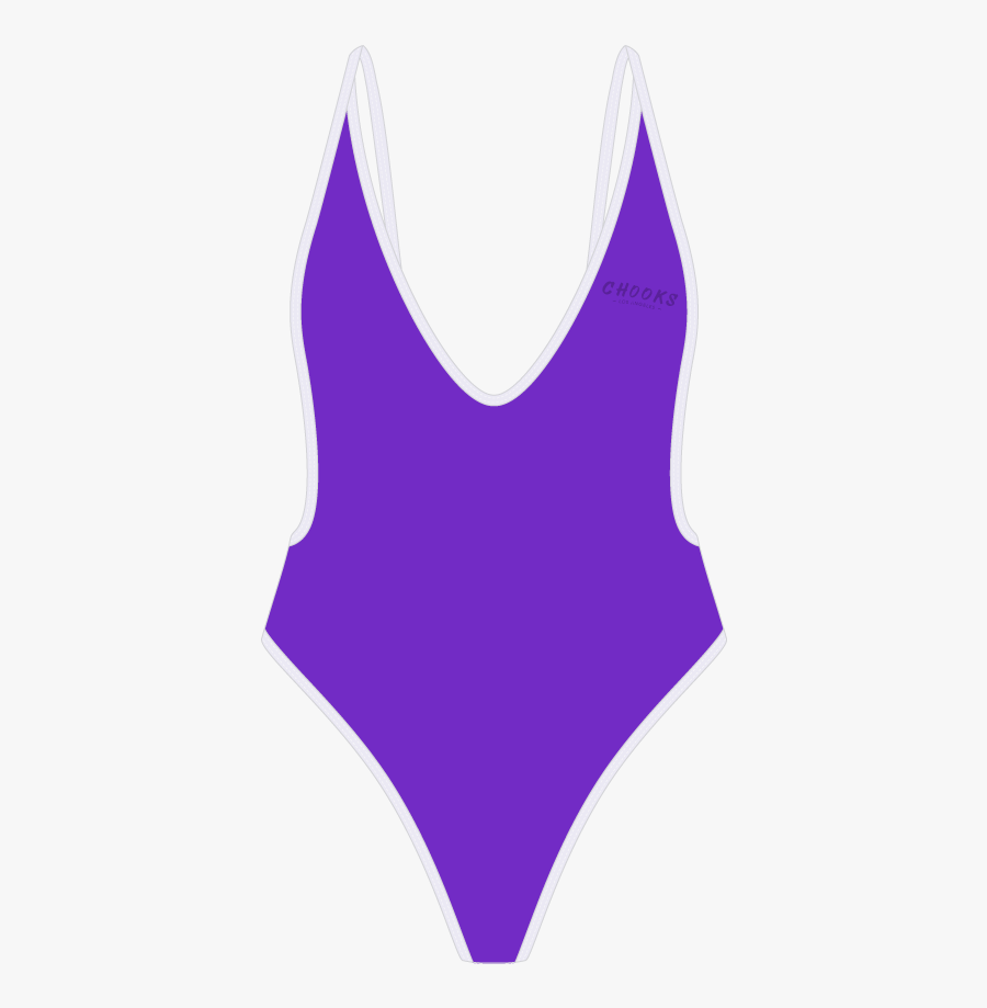 Orchid Purple Retro One-piece - Retro Style, Transparent Clipart