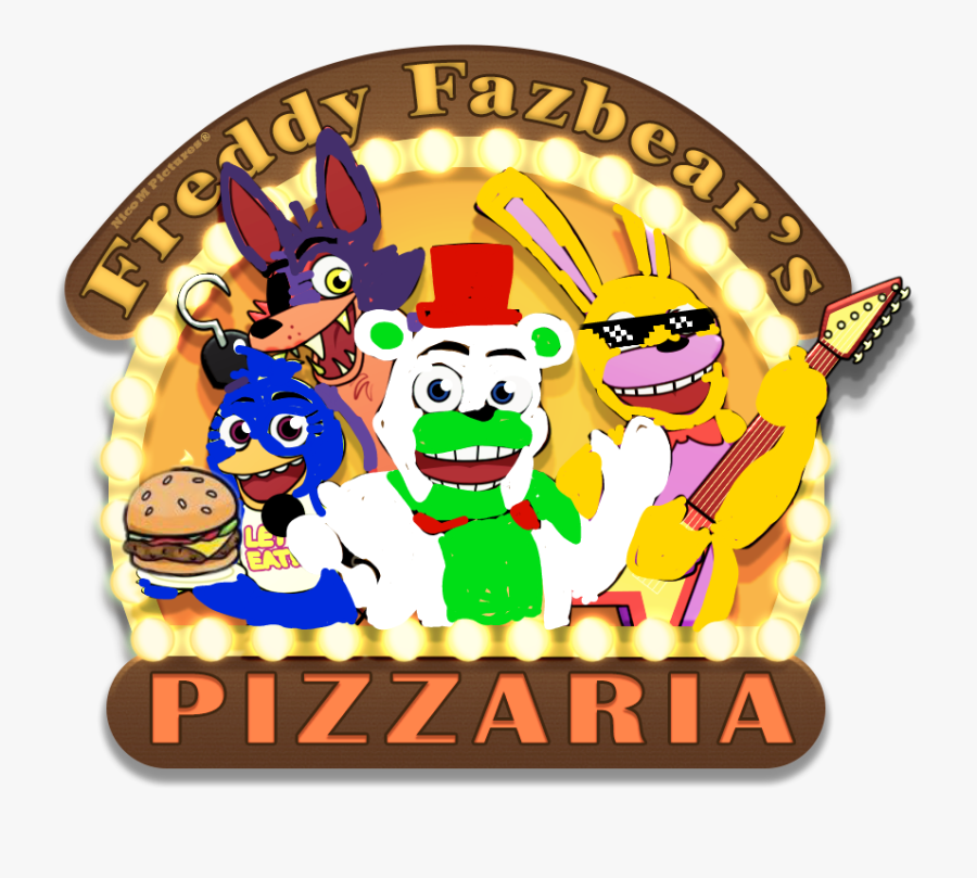 Freetoedit Freddy Fazbear"s Burger And Fries - Cartoon, Transparent Clipart
