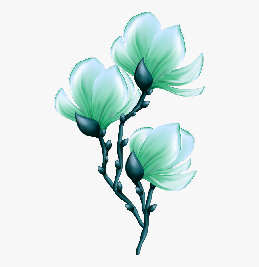 #mq #green #flowers #flower #garden #nature - Blooming Flower Png Transparent, Transparent Clipart