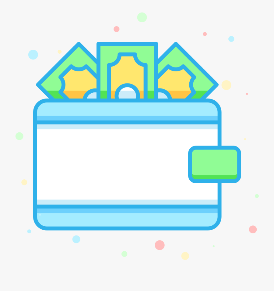 Wallet Icon - Illustration, Transparent Clipart